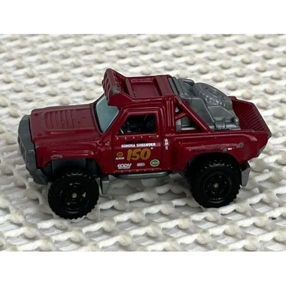 2016 MATCHBOX SONORA SHREDDER‎ #150 RED RACE TRUCK